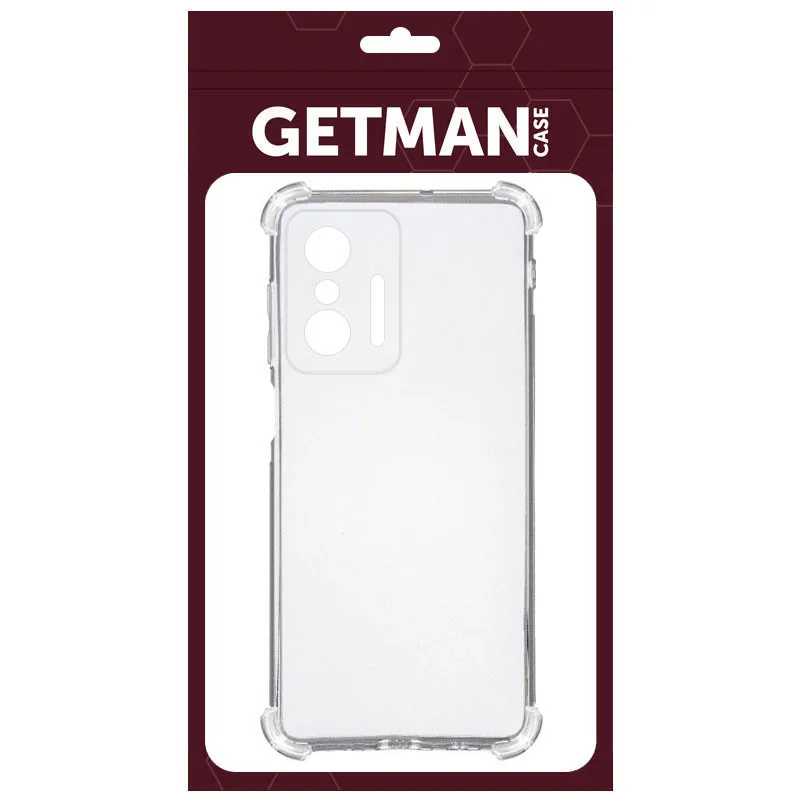 TPU чохол GETMAN Ease logo посилені кути для Xiaomi 11T / 11T Pro