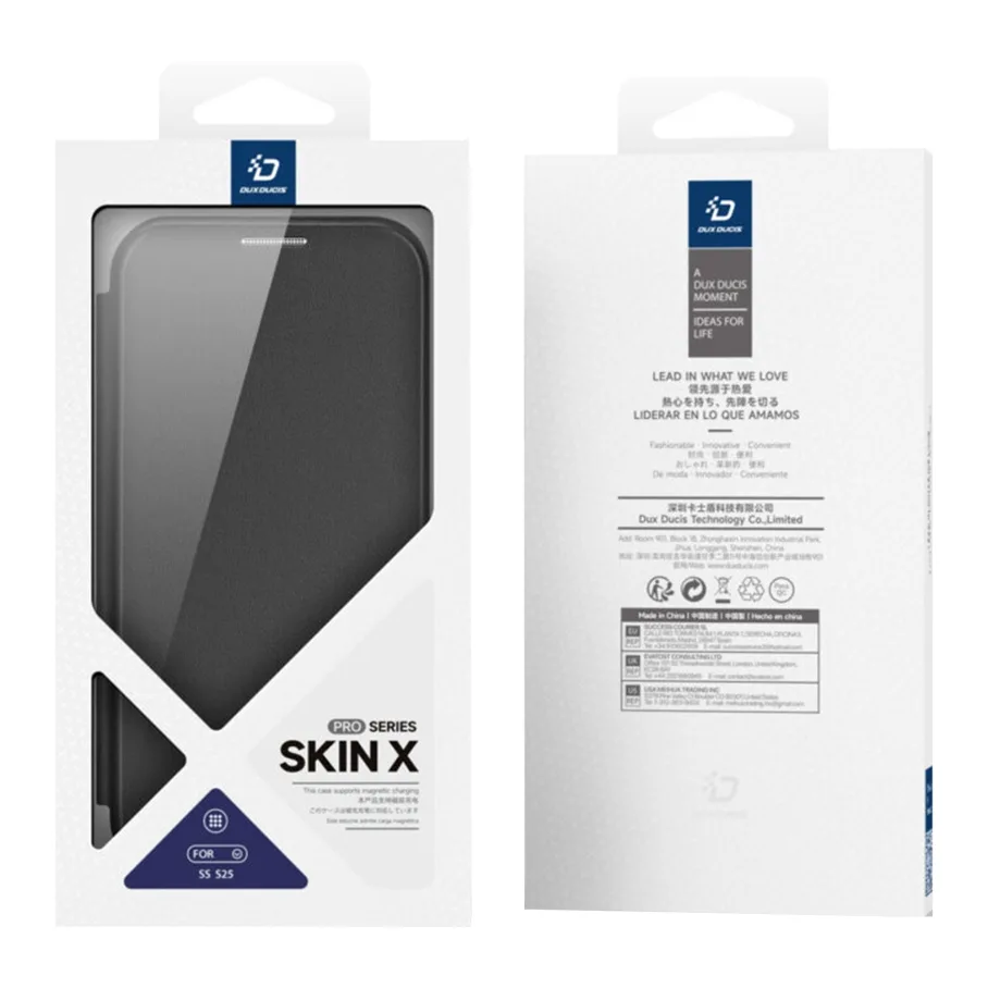 Чохол-книжка Dux Ducis Skin X Pro with MagSafe для Samsung Galaxy S25 5G (S931) Black