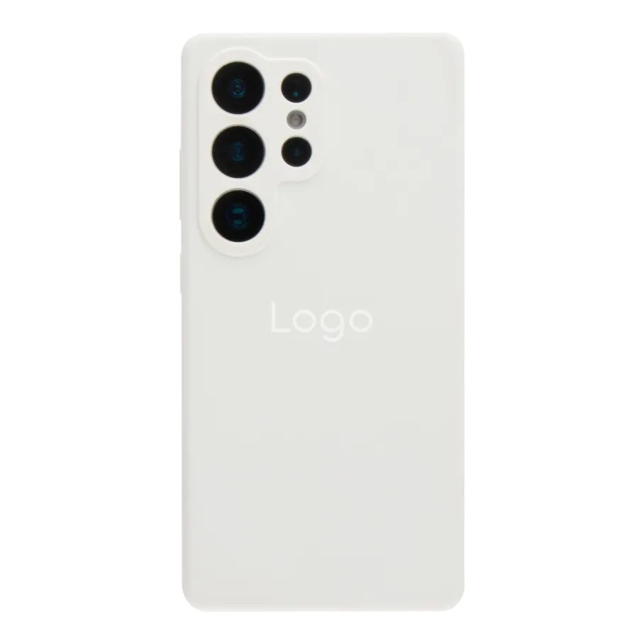 Чохол Liquid Silicone (AA) Full Camera для Samsung Galaxy S25 Ultra 5G (S938) 09.White