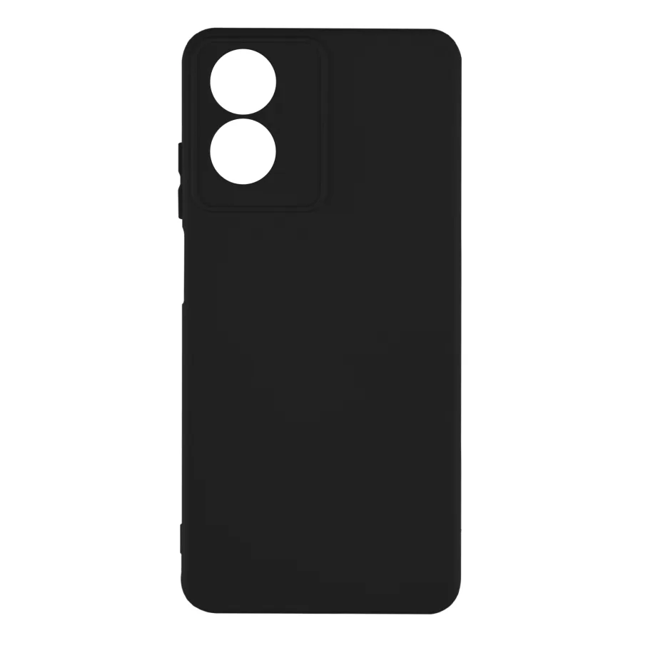 Чохол Silicone Cover Full Camera (A) для Motorola G04/G04s 18.Black