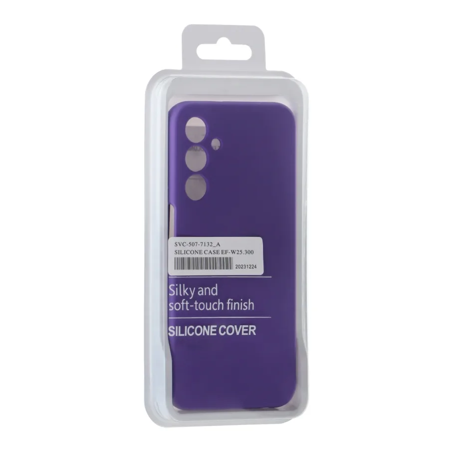Чохол Liquid Silicone (AA) Full Camera для Samsung Galaxy A05 (A055) 39.Elegant Purple