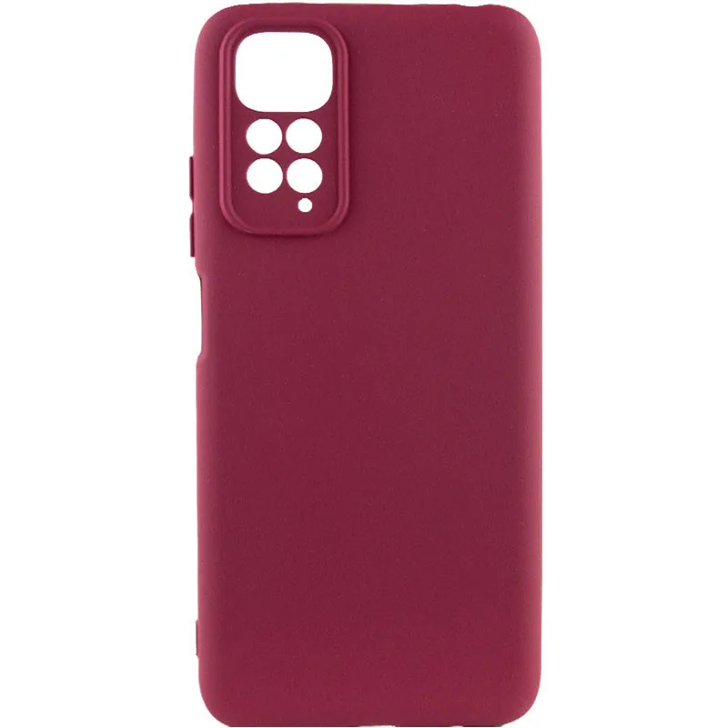Чохол Silicone Cover Lakshmi із захистом камери (AAA) для Xiaomi Redmi Note 11 (Global) / Note 11S