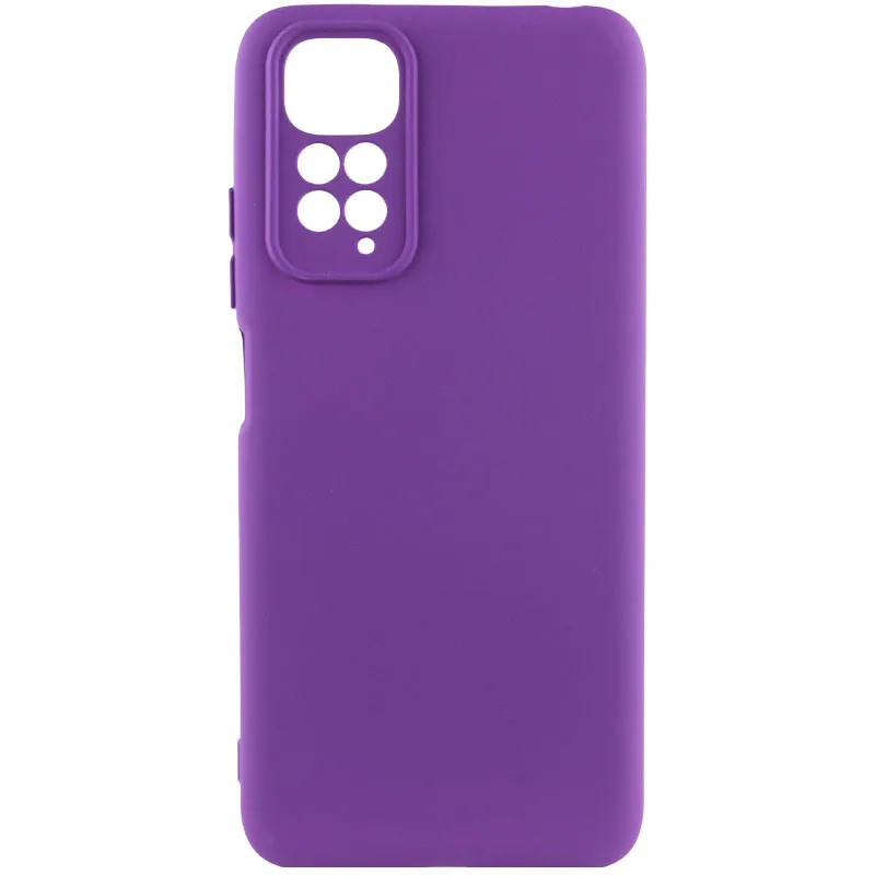 Чохол Silicone Cover Lakshmi із захистом камери (AAA) для Xiaomi Redmi Note 11 (Global) / Note 11S
