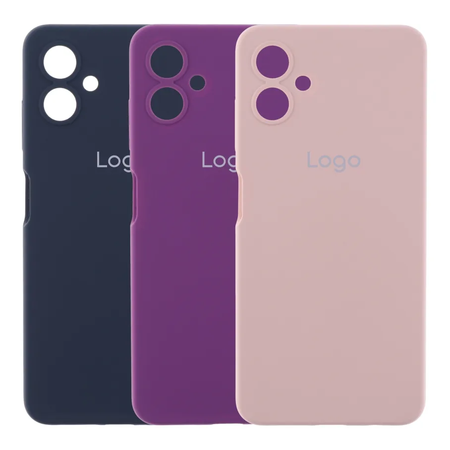 Чохол Liquid Silicone (AA) Full Camera для Samsung Galaxy A06 (A065) 14.Red