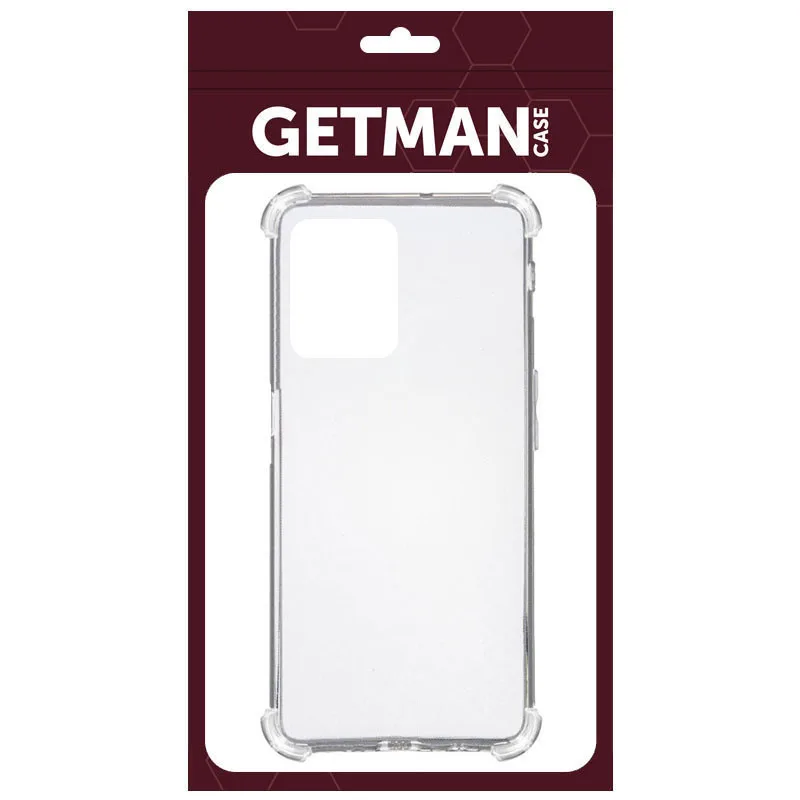 TPU чохол GETMAN Ease logo посилені кути для Realme C35