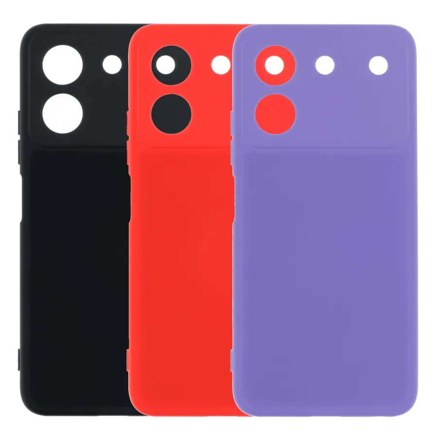 Чохол Silicone Cover Full Camera (A) для ZTE Blade A54 34.Purple