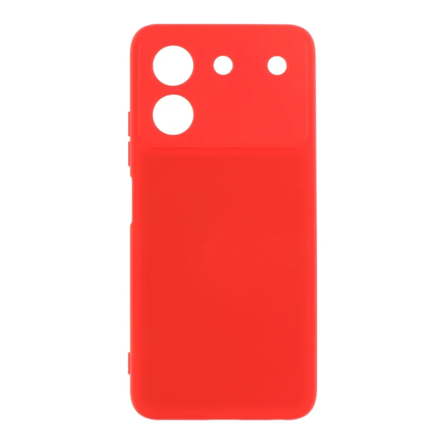 Чохол Silicone Cover Full Camera (A) для ZTE Blade A54 14.Red