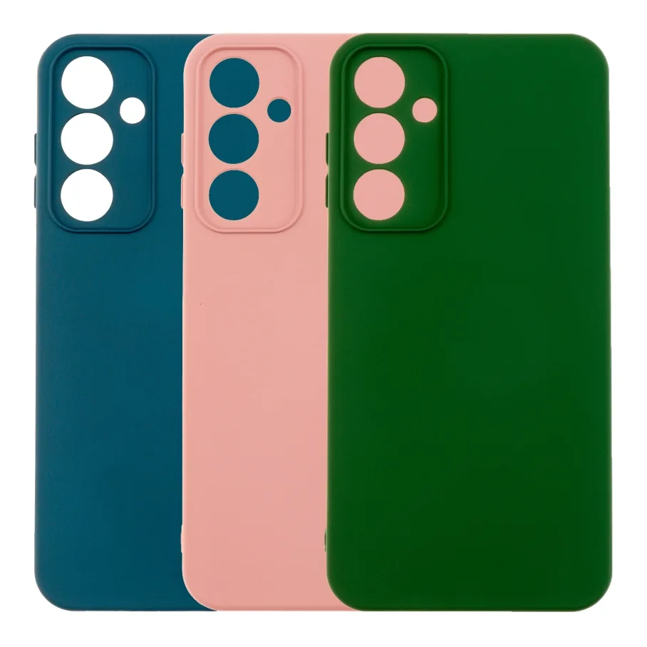 Чохол Silicone Cover Full Camera (A) для Samsung Galaxy M35 5G (M356) 19.Pink Sand