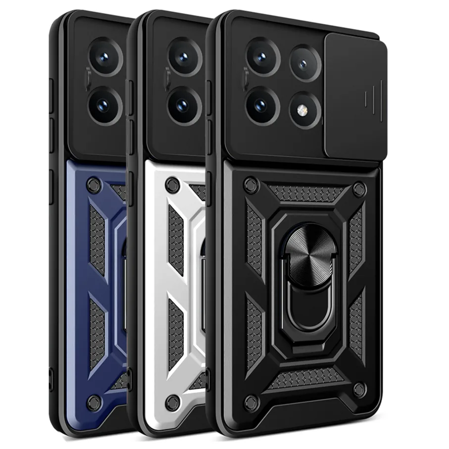 Чехол Armor Guard Shield для Xiaomi Poco X6 Pro 5G Dark Blue