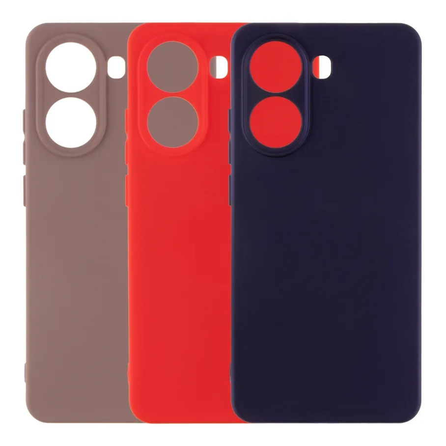 Чохол Silicone Cover Full Camera (A) для Xiaomi Poco X7 Pro 5G 18.Black