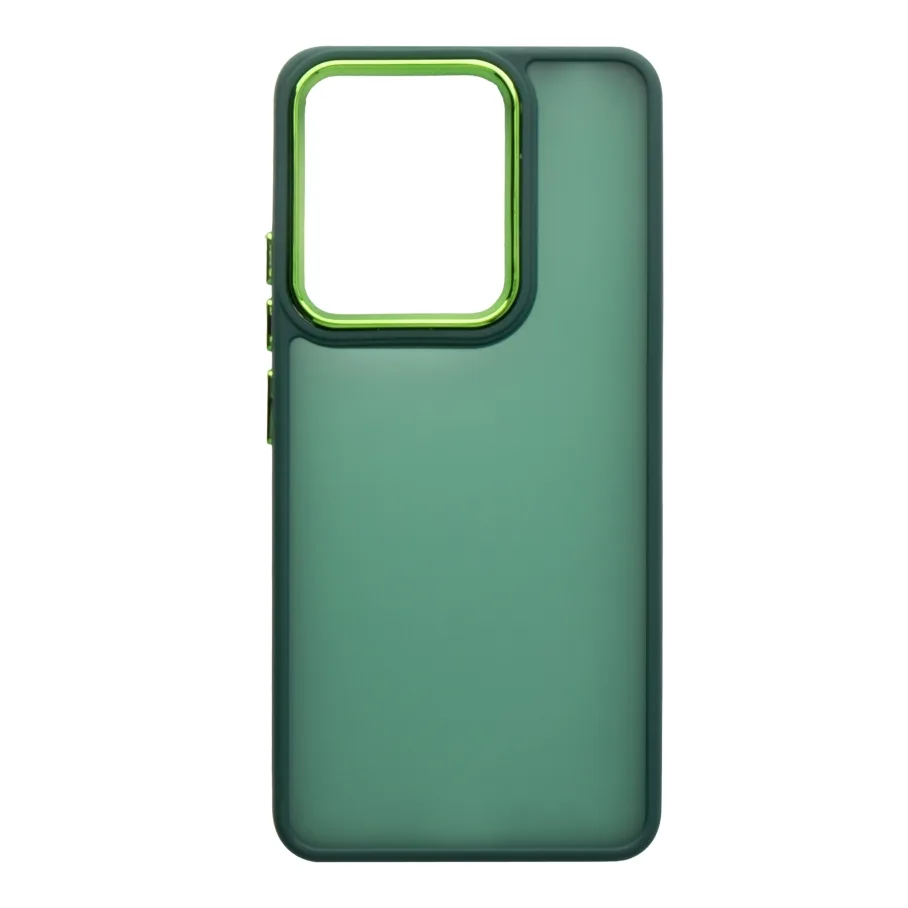 Чохол TPU+PC Space II Color Matte для Xiaomi Poco M6 Pro 4G Green