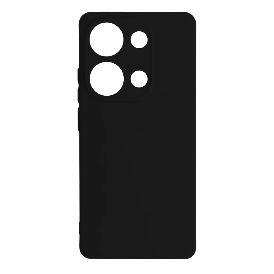 Чохол Silicone Cover Full Camera (A) для Xiaomi Poco M6 Pro 4G 18.Black