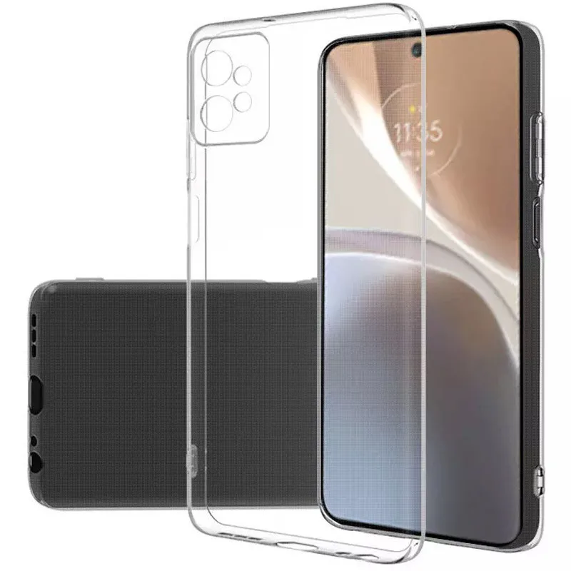 TPU чохол Epic Transparent 1,5mm із захистом камери для Motorola Moto G32