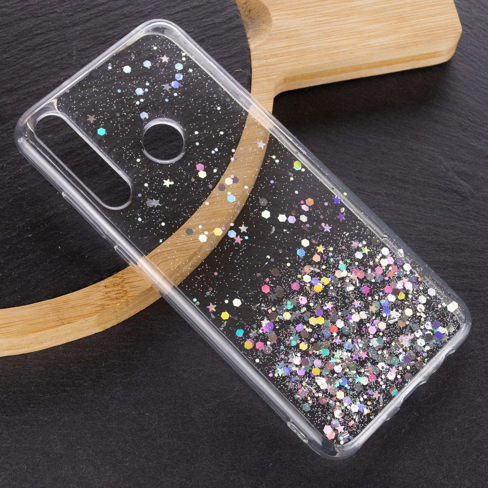 TPU чохол Star Glitter для Huawei Y6p