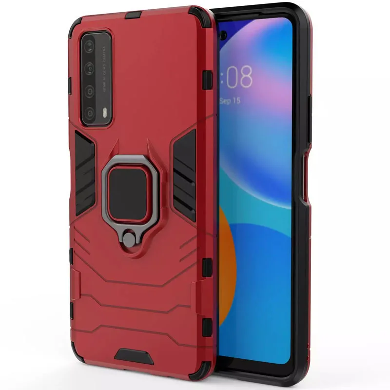 Протиударний чохол Transformer Ring for Magnet для Huawei P Smart (2021)