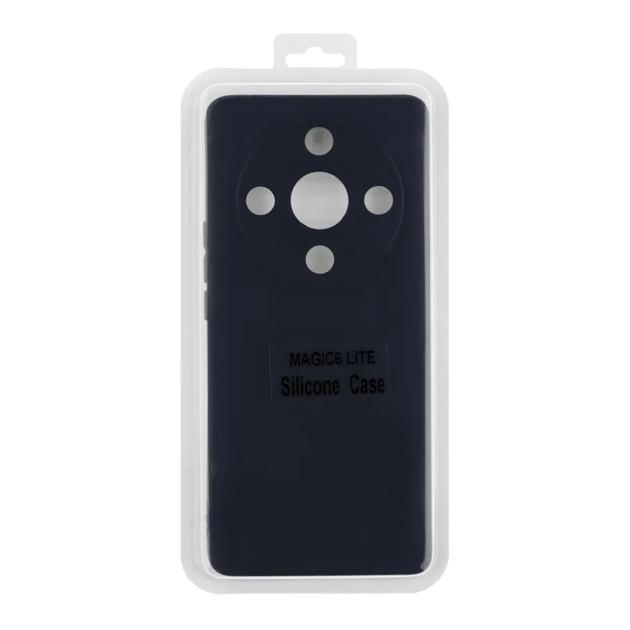 Чохол Silicone Cover Full Camera (A) для Honor Magic6 Lite 18.Black