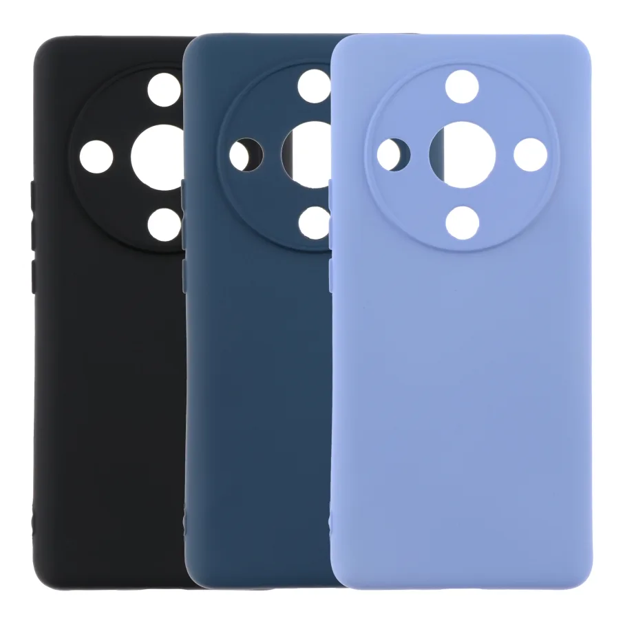Чохол Silicone Cover Full Camera (A) для Honor Magic6 Lite 08.Dark Blue