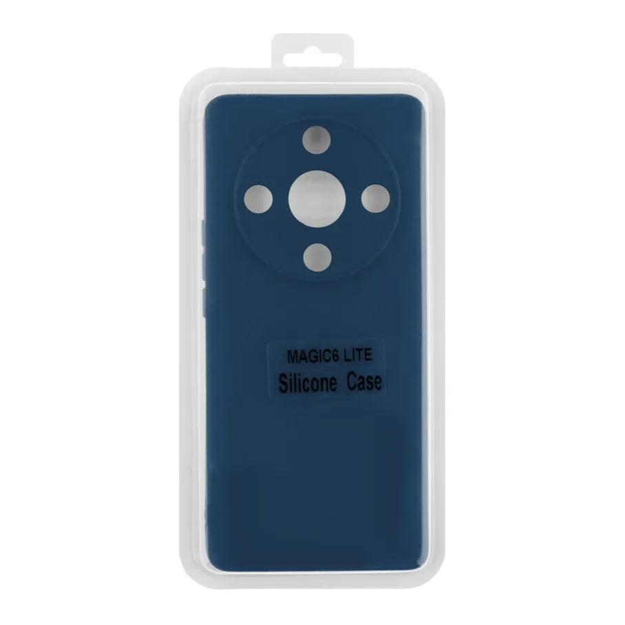Чохол Silicone Cover Full Camera (A) для Honor Magic6 Lite 08.Dark Blue