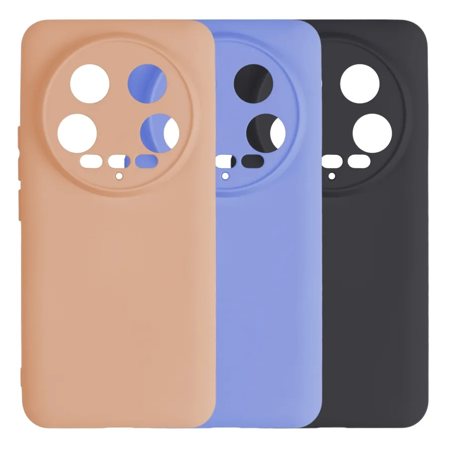 Чохол Silicone Cover Full Camera (A) для Xiaomi 14 Ultra 19.Pink Sand