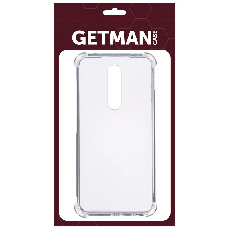 TPU чохол GETMAN Ease logo посилені кути для OnePlus 8