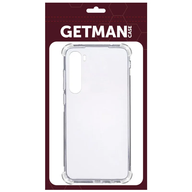 TPU чохол GETMAN Ease logo посилені кути для OnePlus Nord