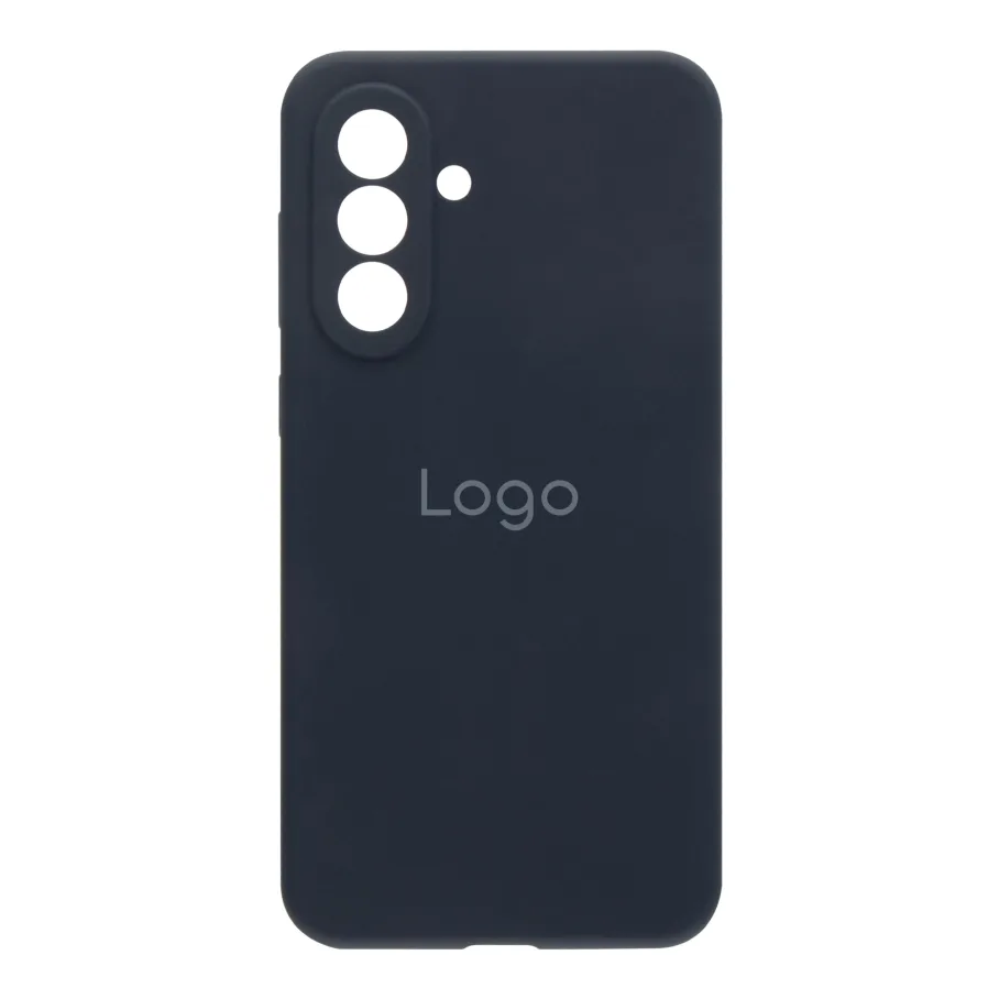 Чохол Liquid Silicone (AA) Full Camera для Samsung Galaxy A56 5G (A566) 08.Dark Blue