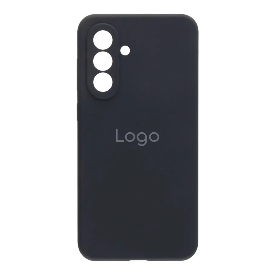Чохол Liquid Silicone (AA) Full Camera для Samsung Galaxy A56 5G (A566) 15.Dark Grey