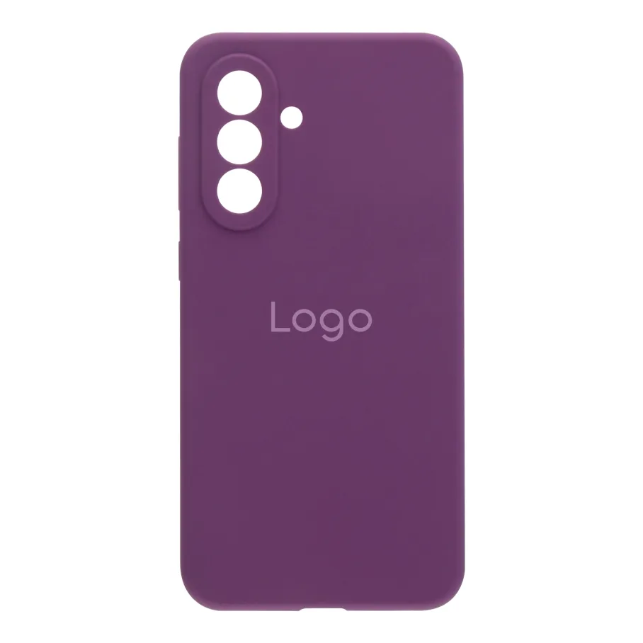 Чохол Liquid Silicone (AA) Full Camera для Samsung Galaxy A56 5G (A566) 43.Grape