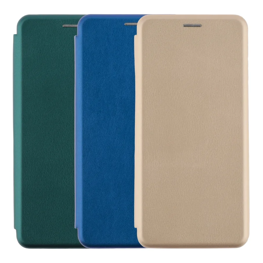 Чохол-книжка шкіра для Xiaomi Redmi 14C/Redmi A4/Poco C75 Gold