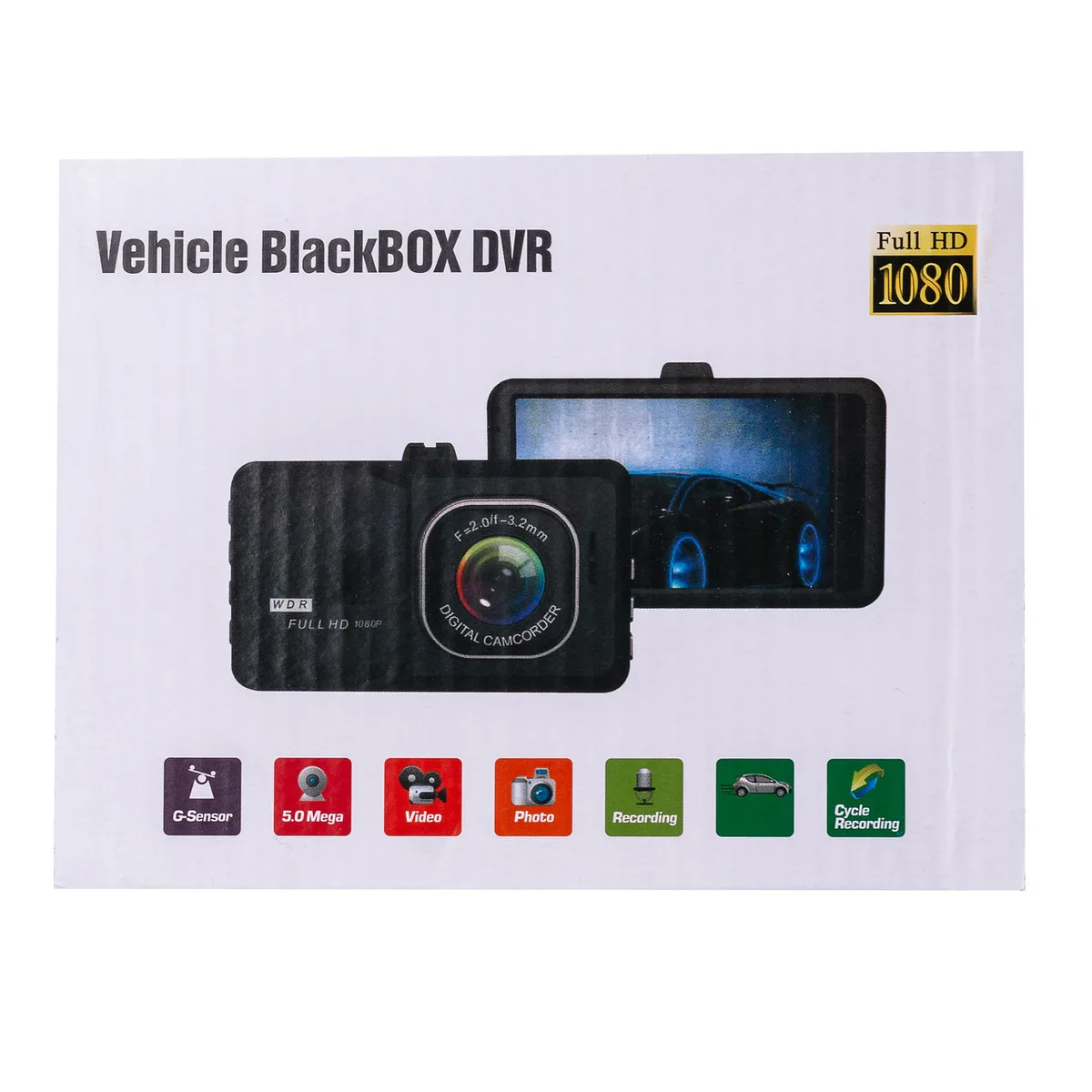 Відеореєстратор Binmer T710 Vegicle BlackBOX DVR Full-HD
