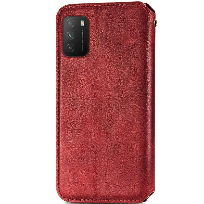 Шкіряний чохол книжка GETMAN Cubic (PU) для Xiaomi Poco M3