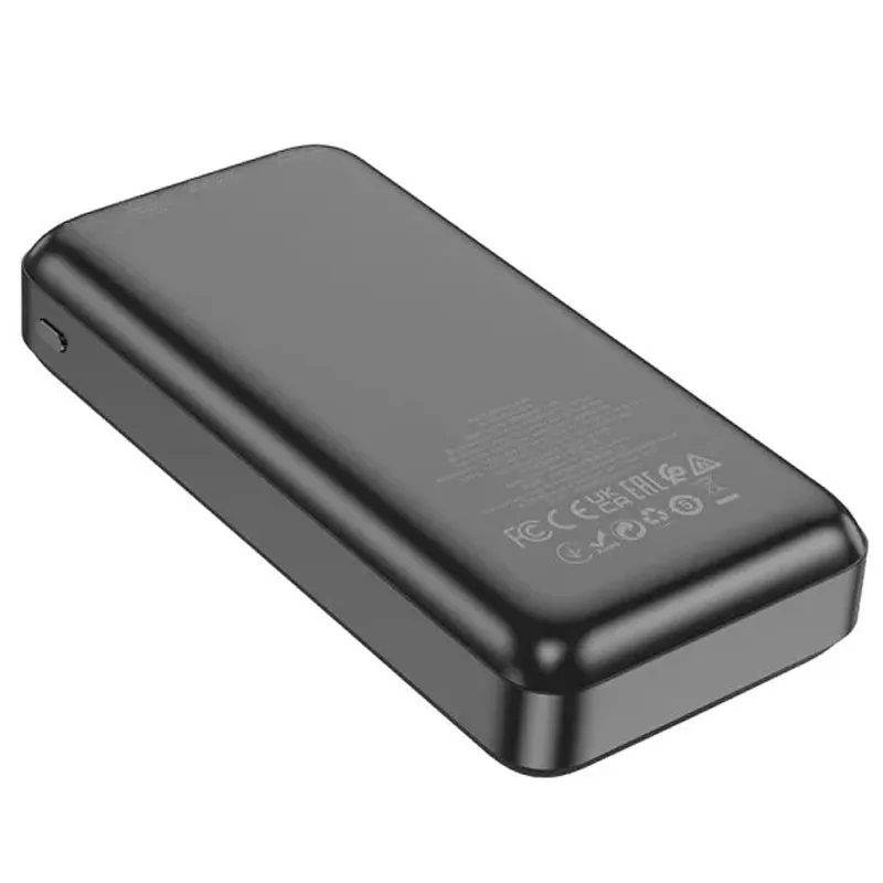 Power Bank Hoco J101A Astute 22.5W 20000mAh із технологією QC3.0+PD3.0 | 2USB/1Type-C, PD/QC, 22.5W, 3A (Чорний)