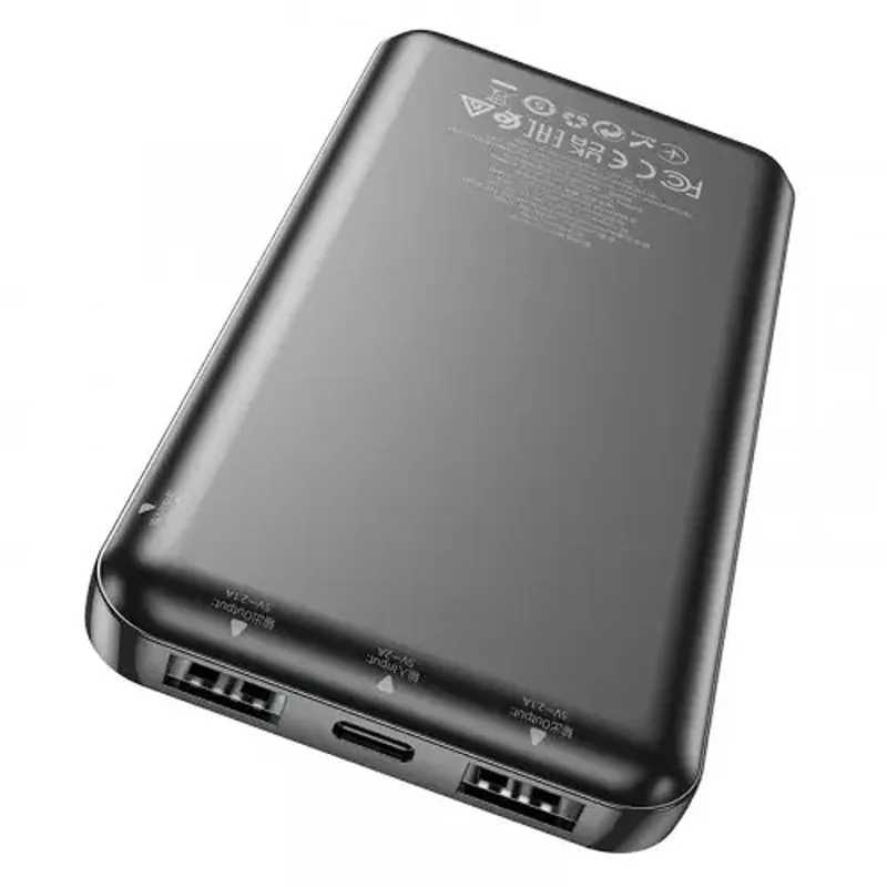 Портативний зарядний пристрій Power Bank Hoco J100 High-ranking 10000 mAh (6931474783561)