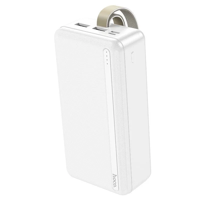 Power Bank Hoco J91B 30000 mAh Портативний Акумулятор Повербанк (6931474769954) Білий