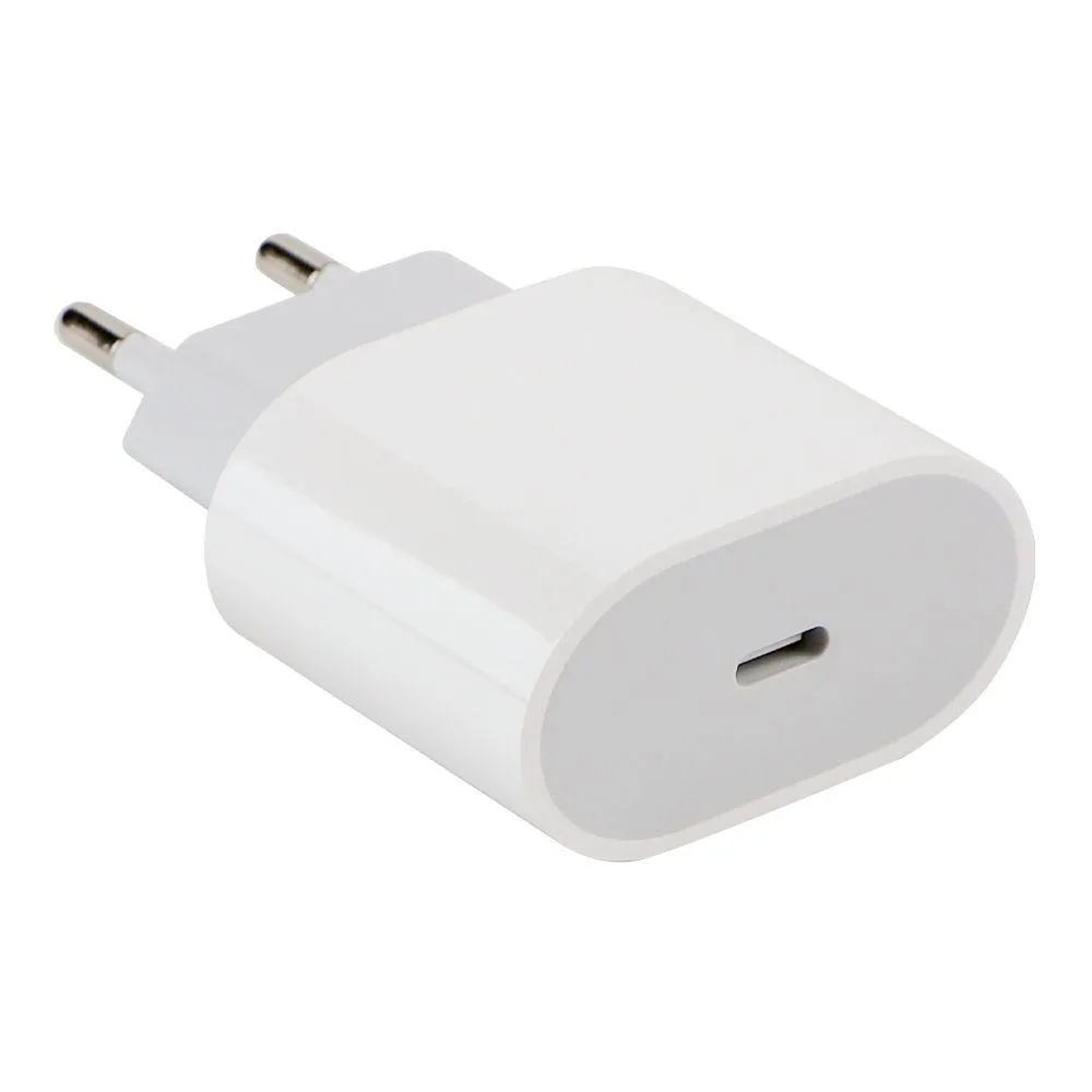 Мережевий Зарядний Пристрій Apple PD 20W iPhone 13 Pro Max 1:1 Белый