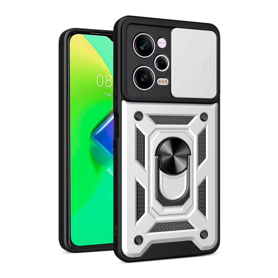 Чохол Armor Guard Shield для Xiaomi Redmi Note 12 Pro 5G Silver