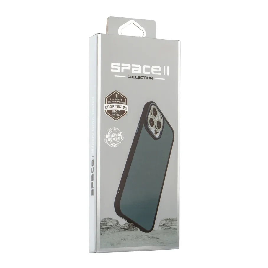 Чохол TPU+PC Space II Color Matte для Xiaomi 14 Dark Blue