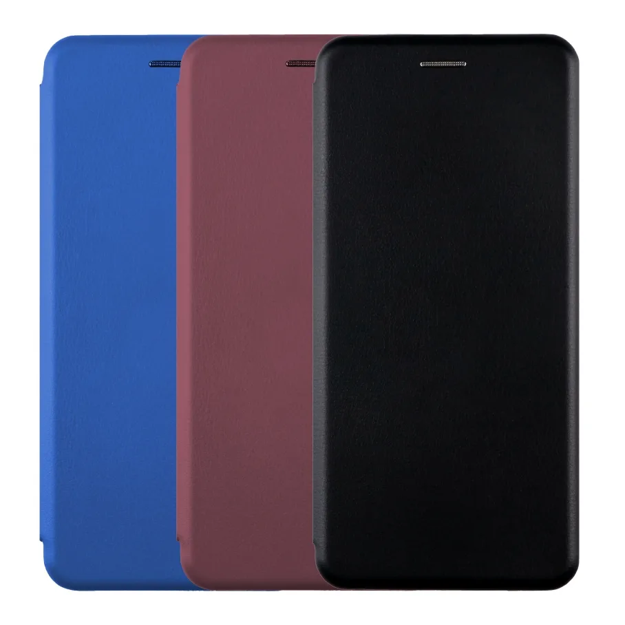 Чохол-книжка шкіра для Xiaomi Redmi Note 13 Pro 5G/Poco X6 5G Red