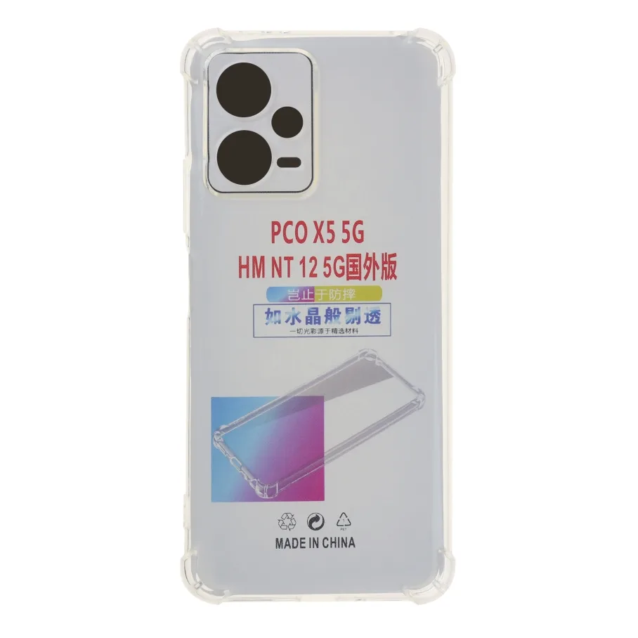 Чохол TPU Virgin Hard для Poco X5 5G Transparent
