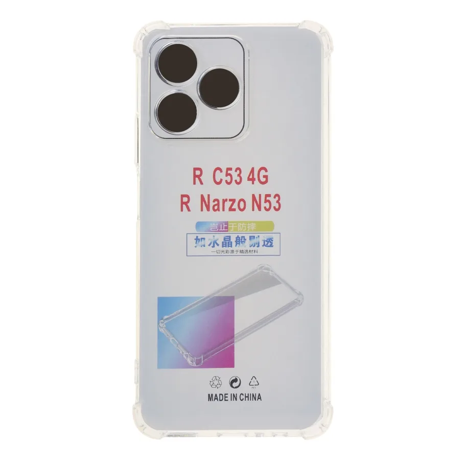 Чохол TPU Virgin Hard для Realme C51/C53 Transparent