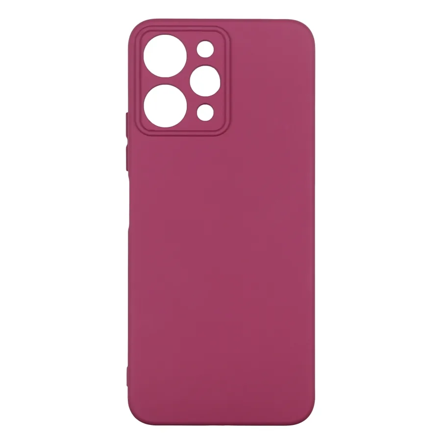 Чохол Silicone Cover Full Camera (A) для Xiaomi Redmi 13 4G/Poco M6 4G 42.Maroon
