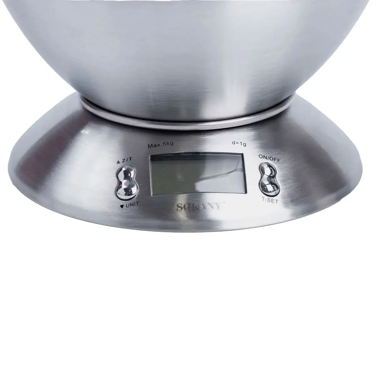 Ваги кухонні Sokany SK1204 електронні 5 кг з чашею SK1204