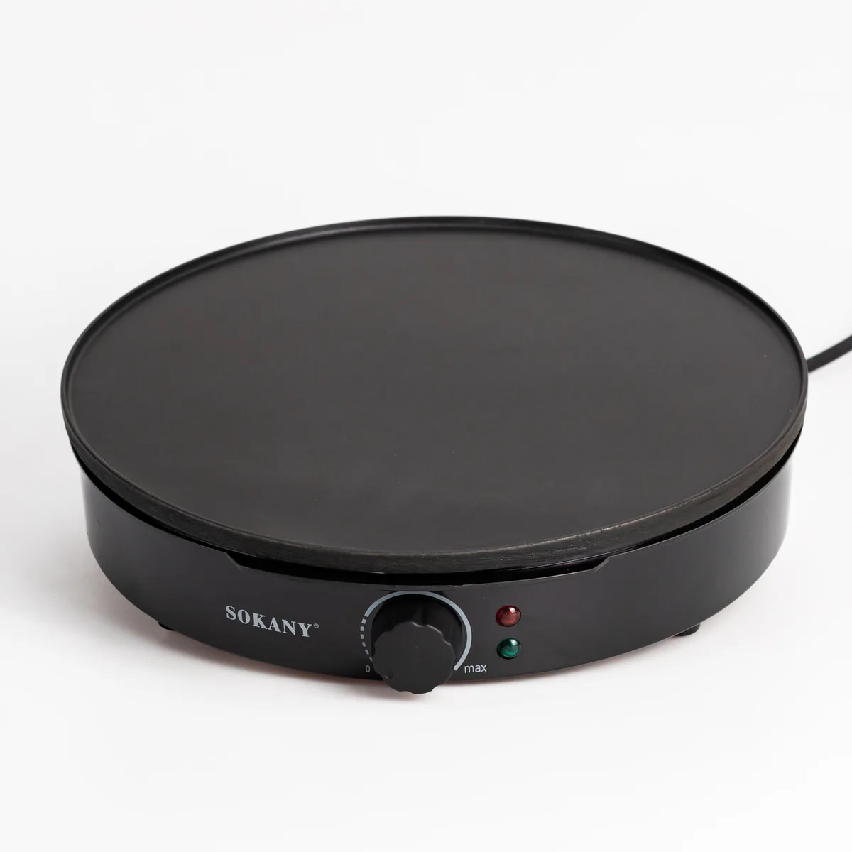 Млинниця електрична Sokany SK-BBQ-842 електромлинниця Ø30 см автоматична млинниця для дому професійна
