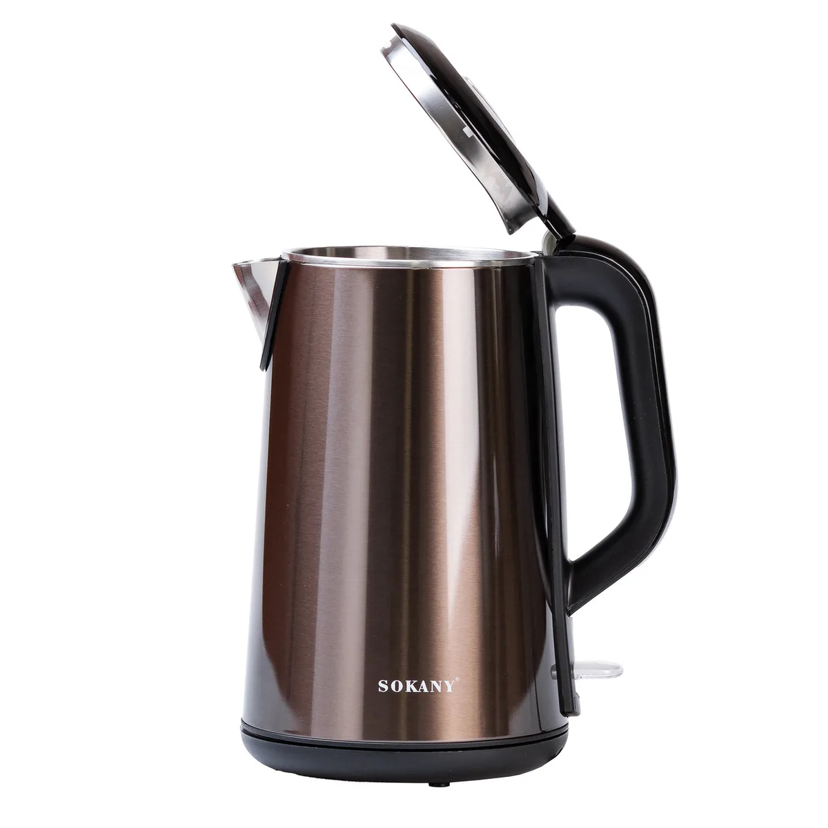 Електрочайник Sokany SK2203 2.2 л коричневий