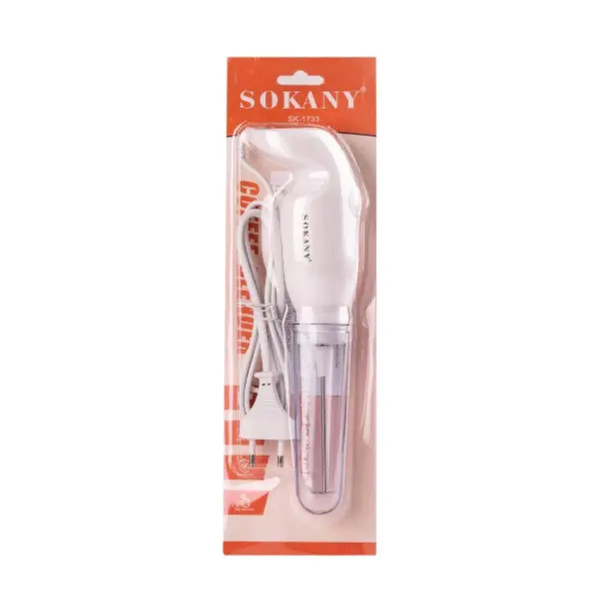 Капучинатор Sokany ручний 25W білий SK1733
