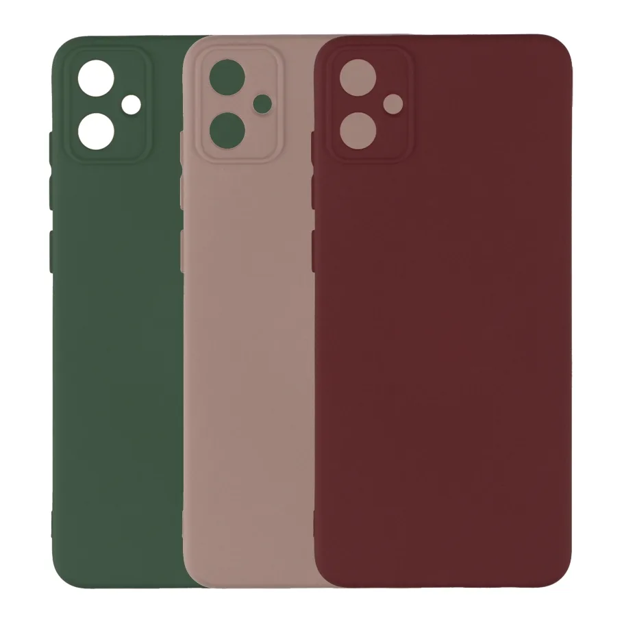 Чохол Silicone Cover Full Camera (A) для Samsung Galaxy A05 (A055) 19.Pink Sand