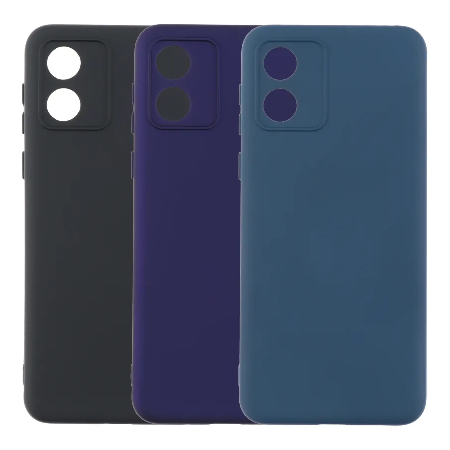 Чохол Silicone Cover Full Camera (A) для Motorola E13 34.Purple