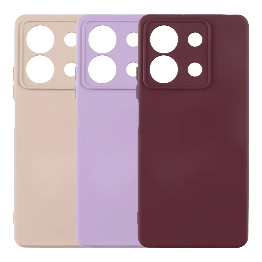 Чохол Silicone Cover Full Camera (A) для Xiaomi Redmi Note 13 Pro 5G/Poco X6 5G 14.Red