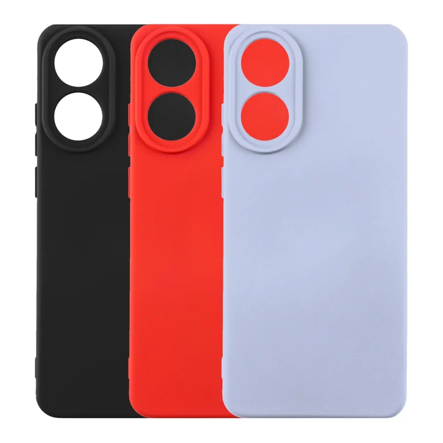 Чохол Silicone Cover Full Camera (A) для Oppo A78 4G 19.Pink Sand