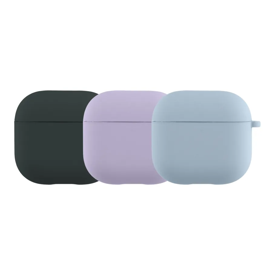 Футляр Silicone Case with microfibra для Samsung Buds FE/Buds 2/Buds 2 Pro/Buds Live 18.Black